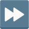 Fast-Forward Button emoji on Mozilla